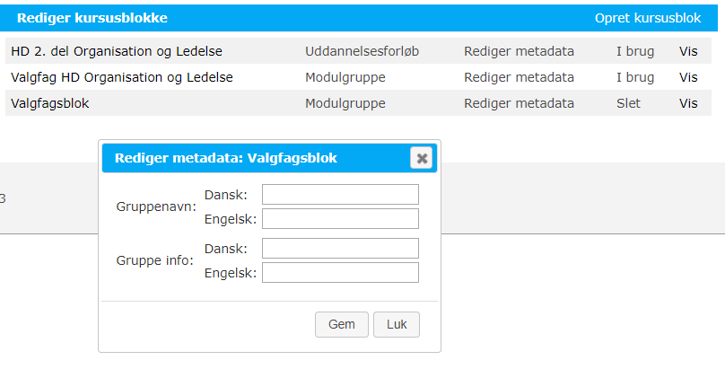 Bliver værre Forventning temperament Hvilke metadata skal registreres på modulgrupper?